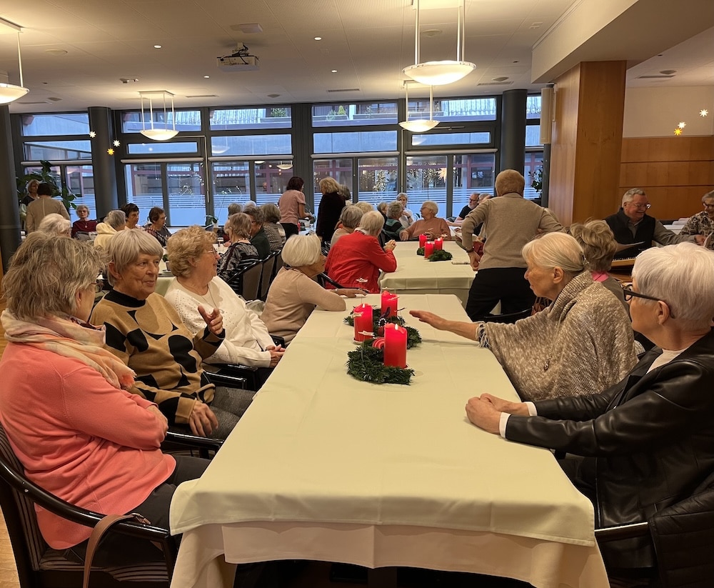 Fette Kerzen und besinnliche Töne