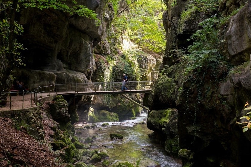 Wandern am Wasser Tubelochschlucht*