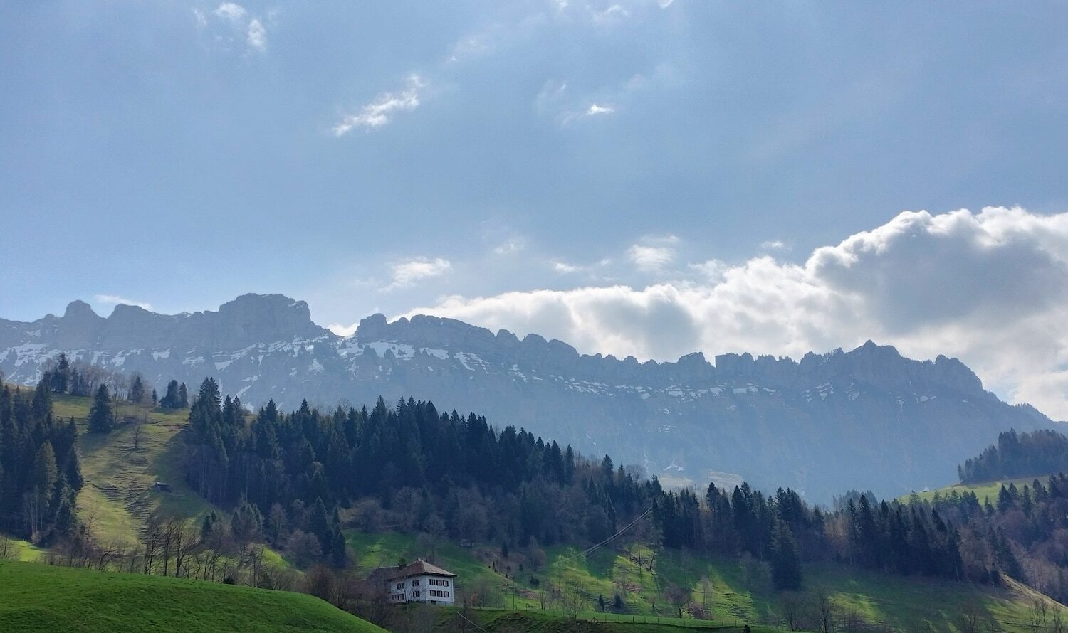Dem Fluss der Waldemme entlang in der Unesco Biosphäre Entlebuch