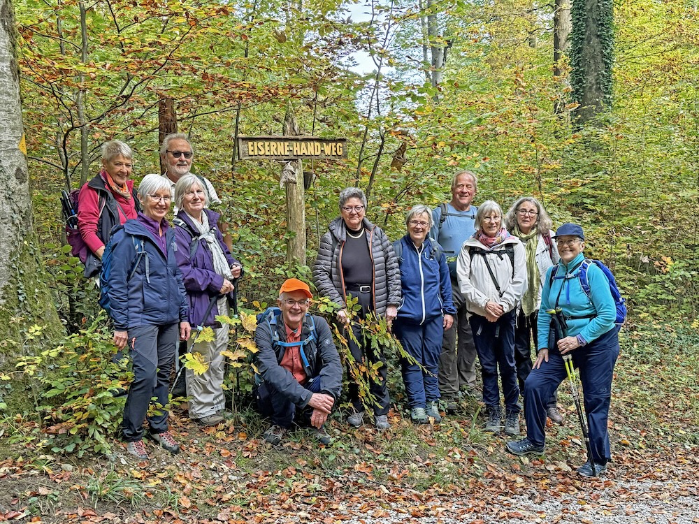 Wanderung zur Eisernen Hand am 15. Oktober 2025