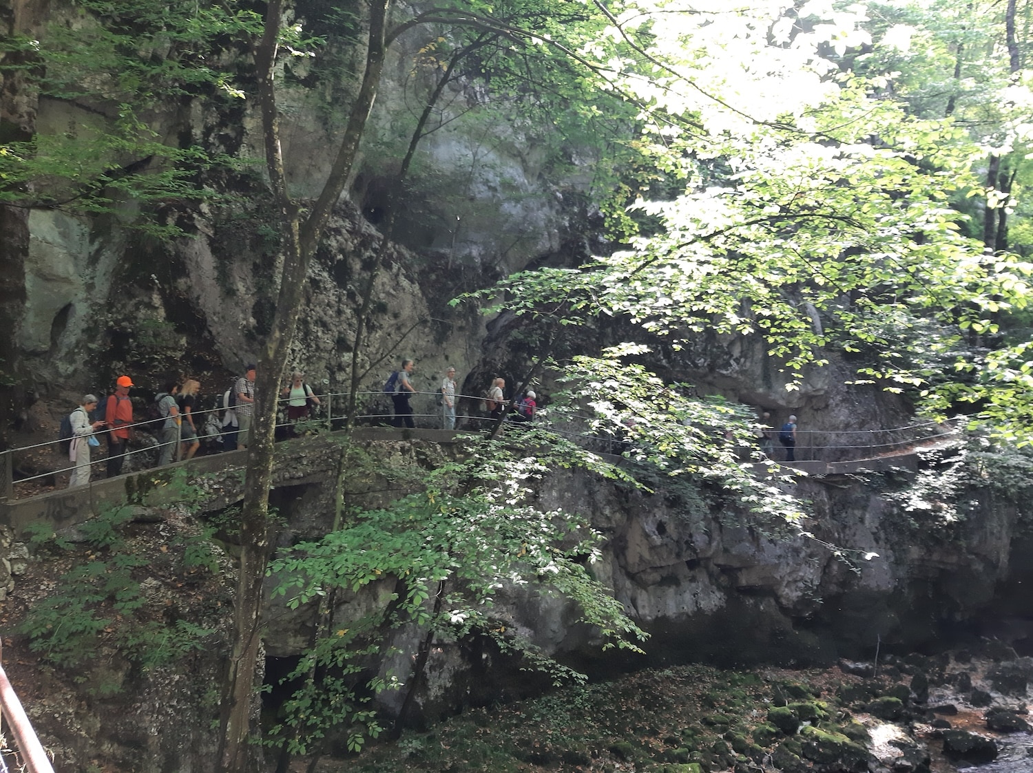 Wandern am Wasser Tubelochschlucht
